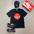 Iraolas Reds T-Shirt & Cap - Black