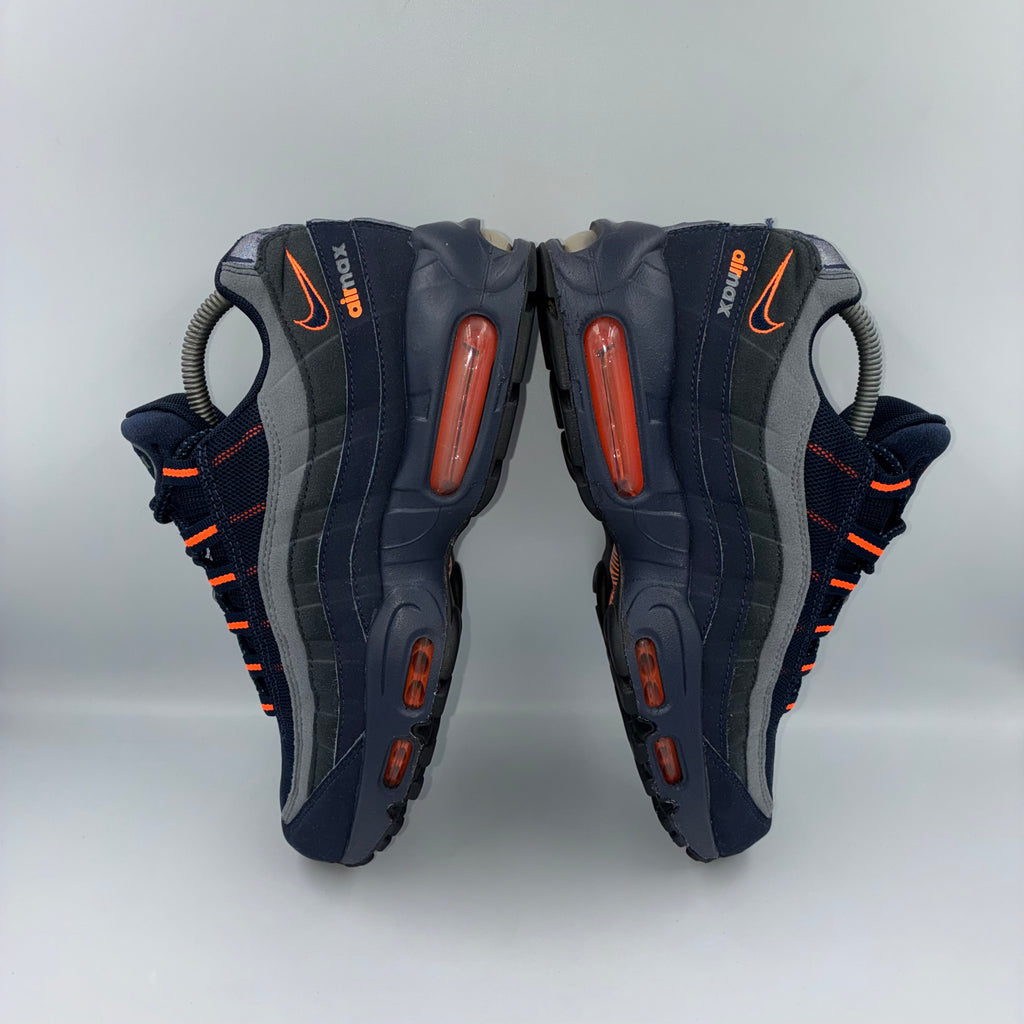 Nike Air Max 95 Retro Logo Navy / Orange UK 7