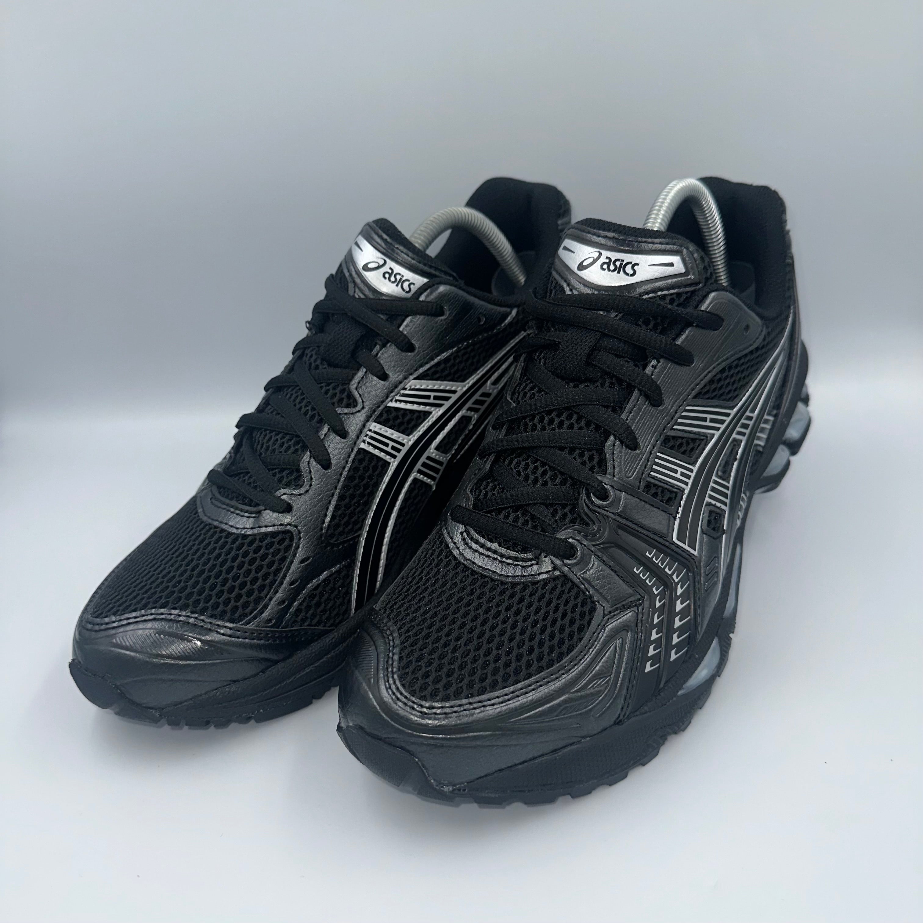 ASICS Gel-Kayano 14 Black / Pure Silver UK 8.5 medial side view