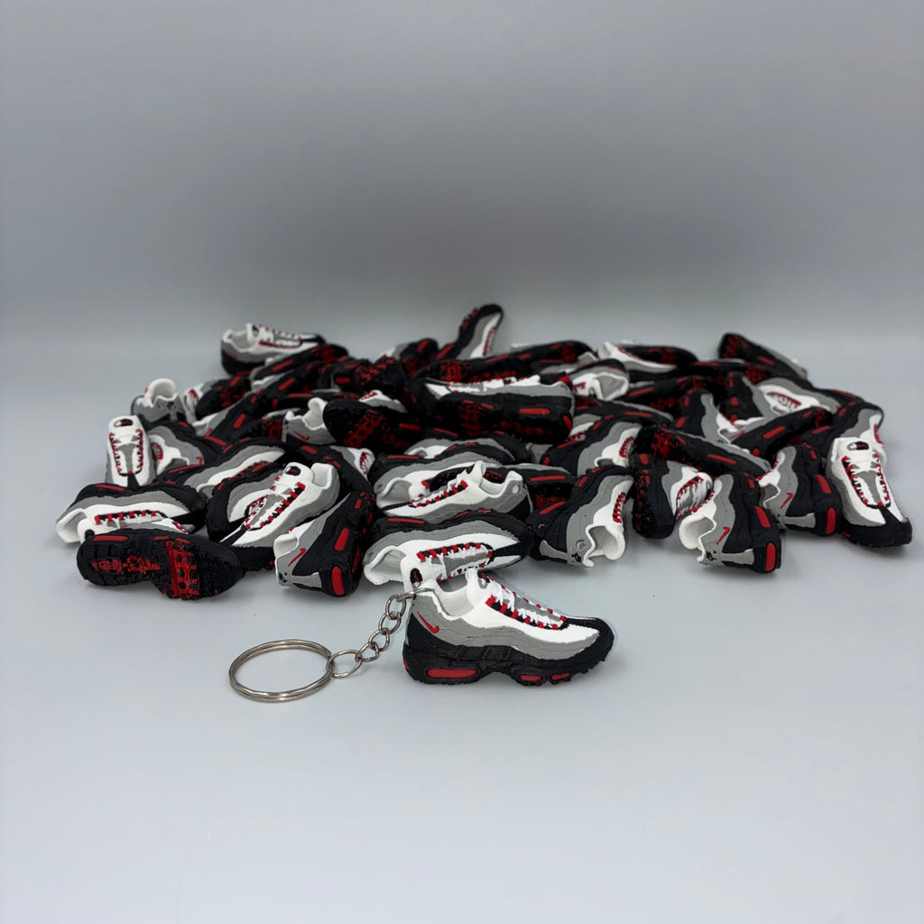 Air Max 95 Inspired Trainer Keyring Multi Pack of 5