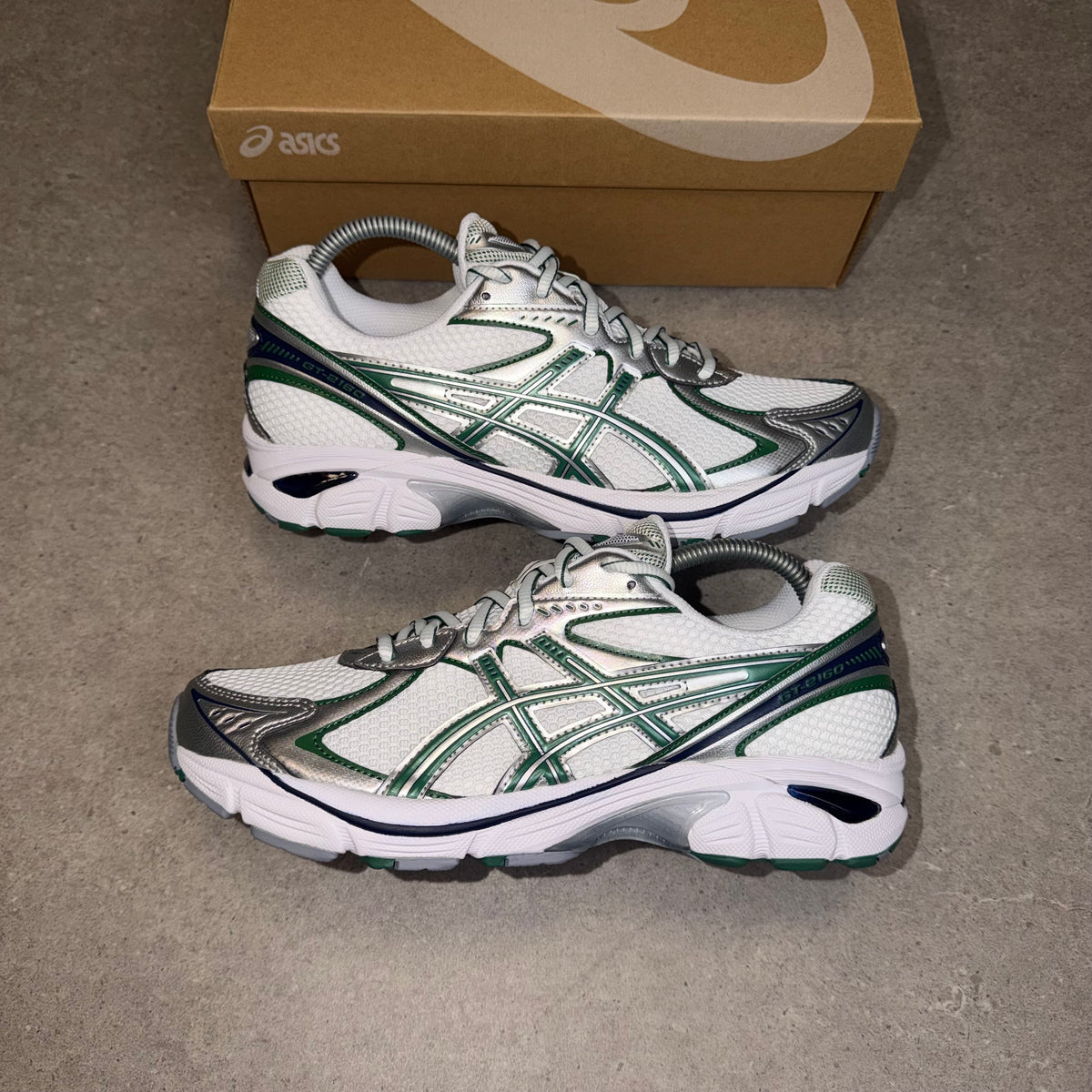 ASICS GT-2160 White / Shamrock Green