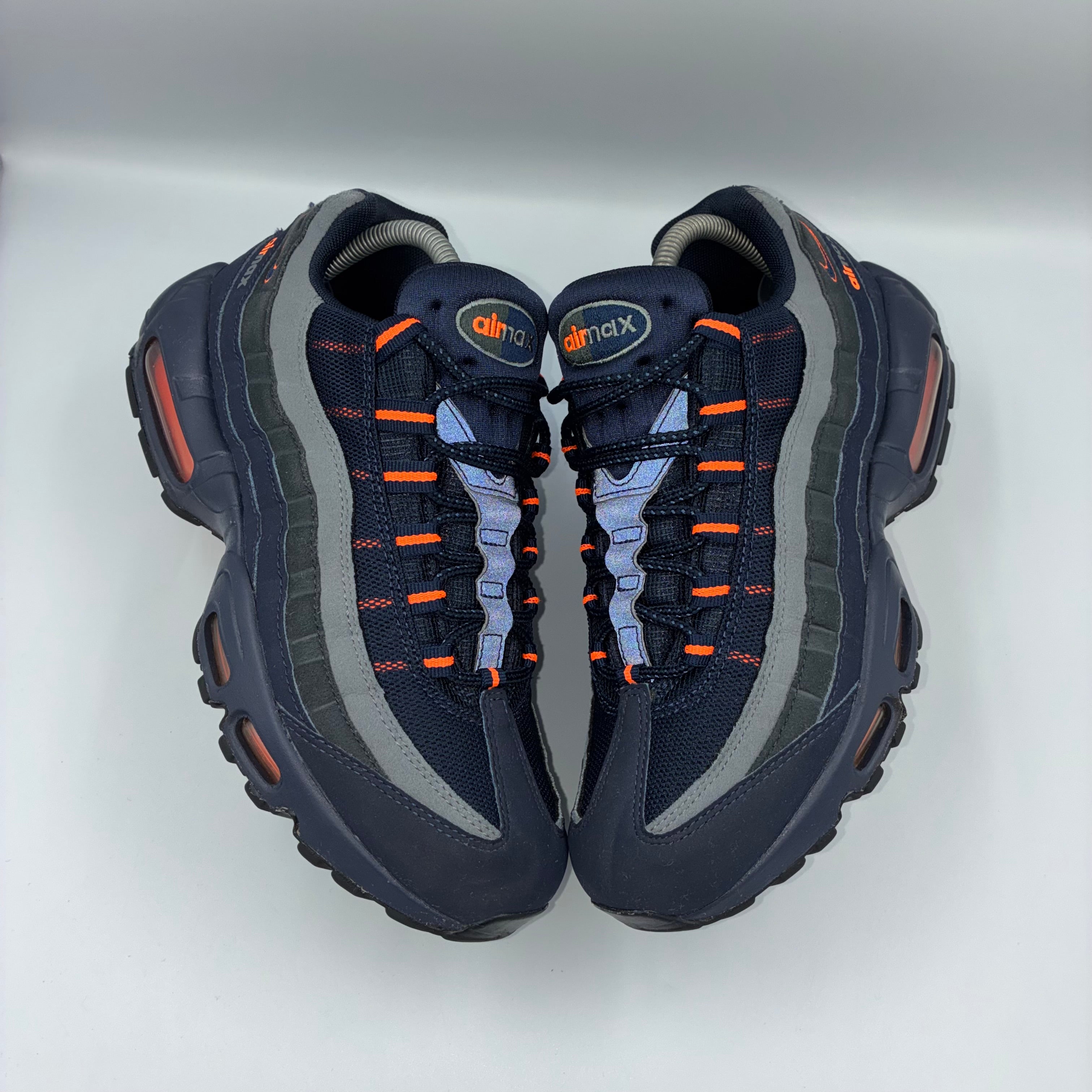 Nike Air Max 95 Retro Logo Navy / Orange UK 7