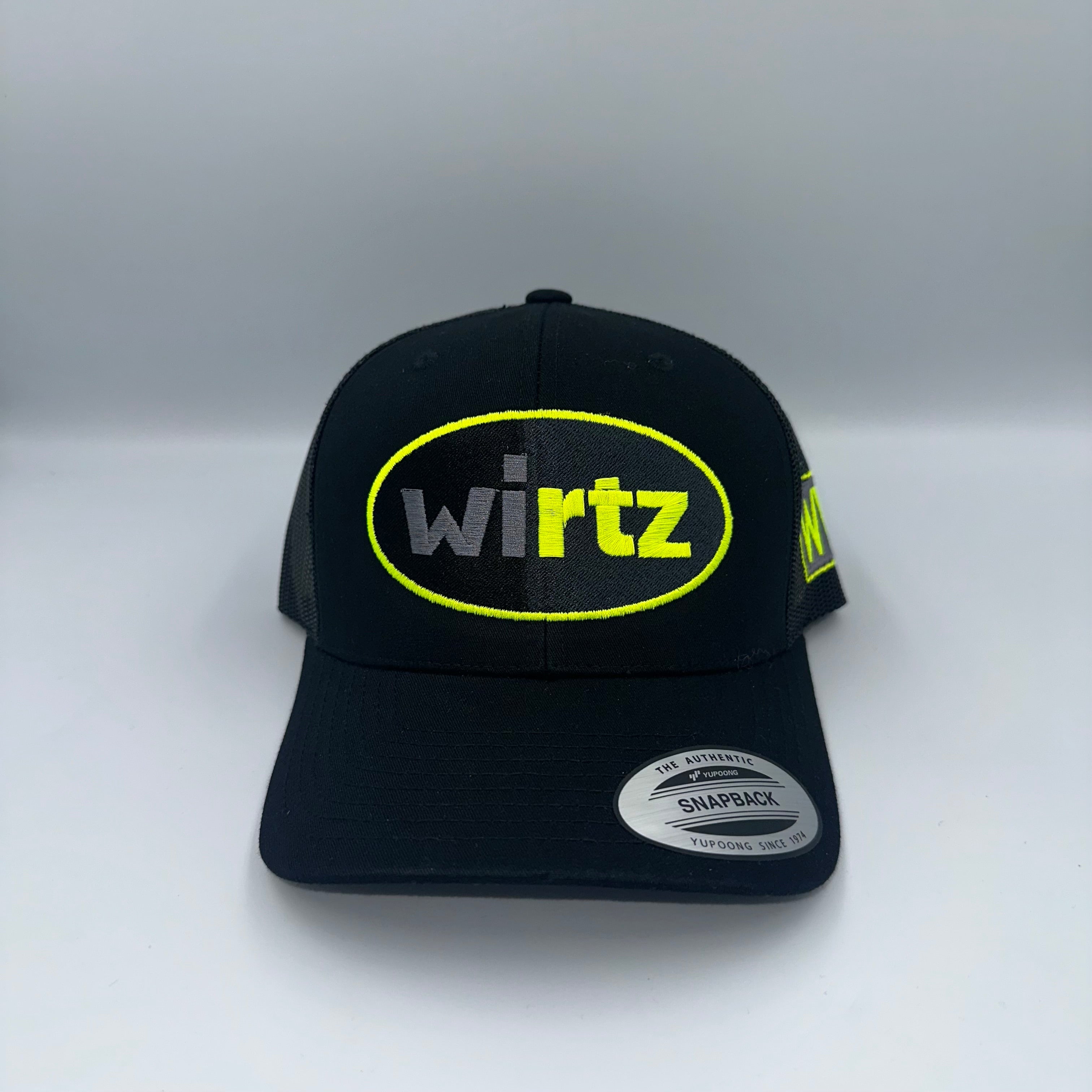 WirtzMax Cap - Black front view