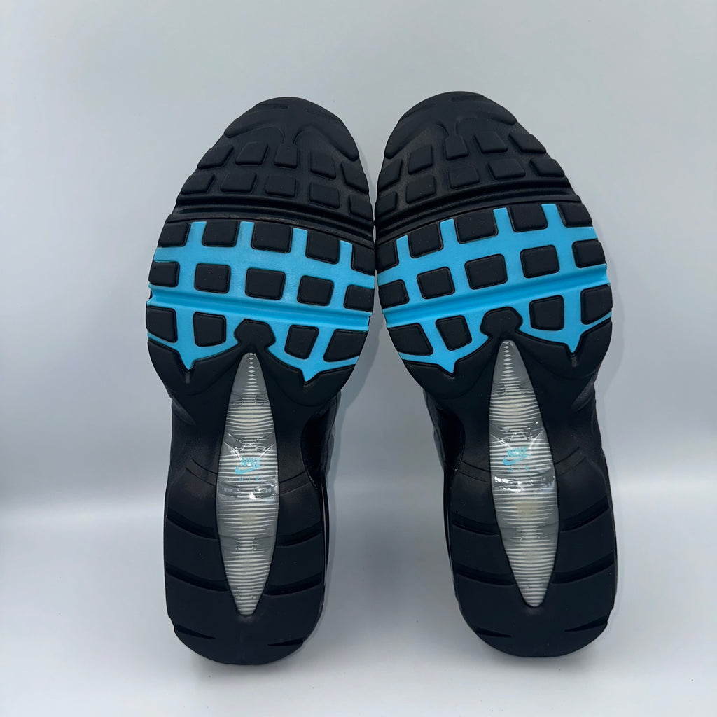 Nike Air Max 95 Baltic Blue UK 8 heel and counter detail