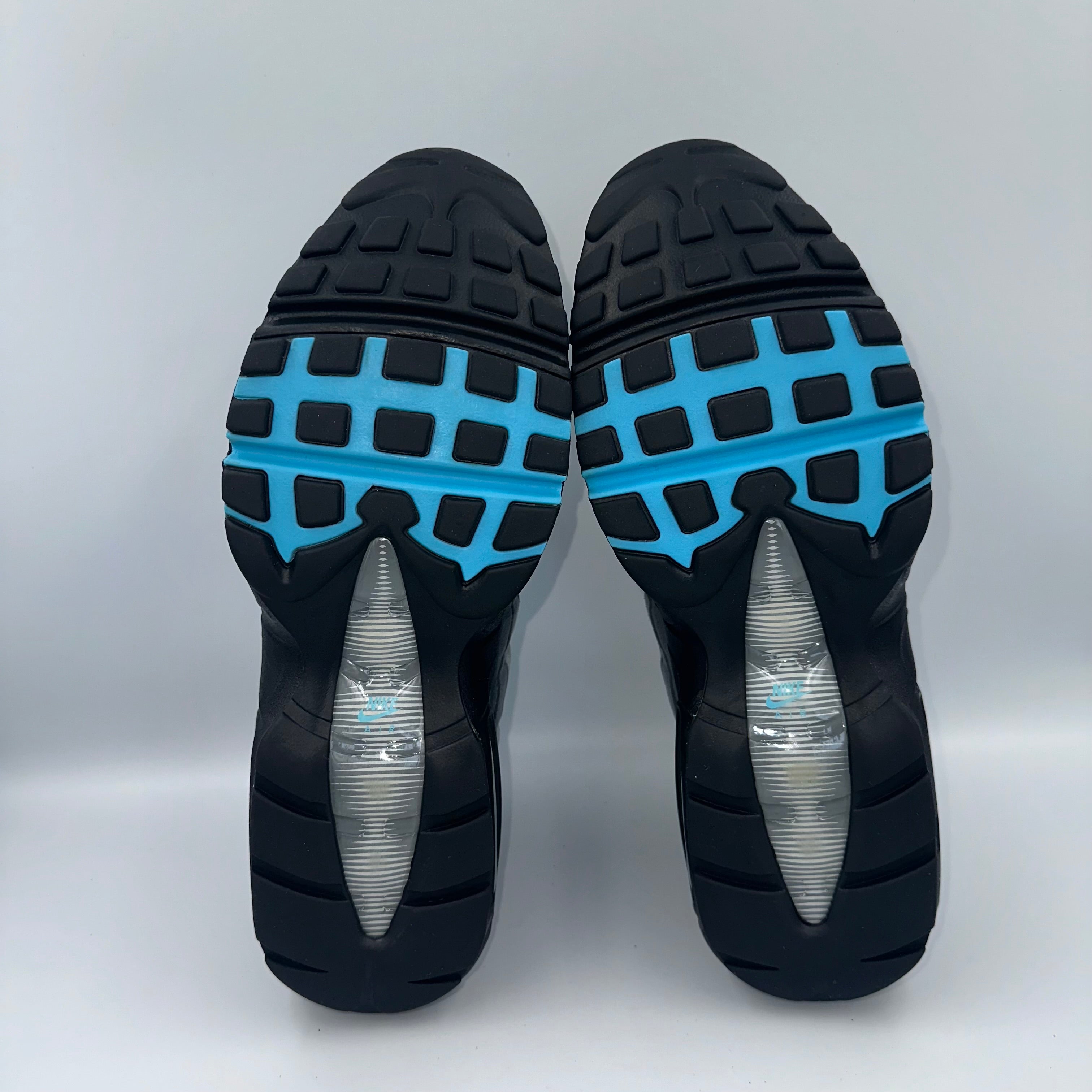 Nike Air Max 95 Baltic Blue UK 8 heel and counter detail