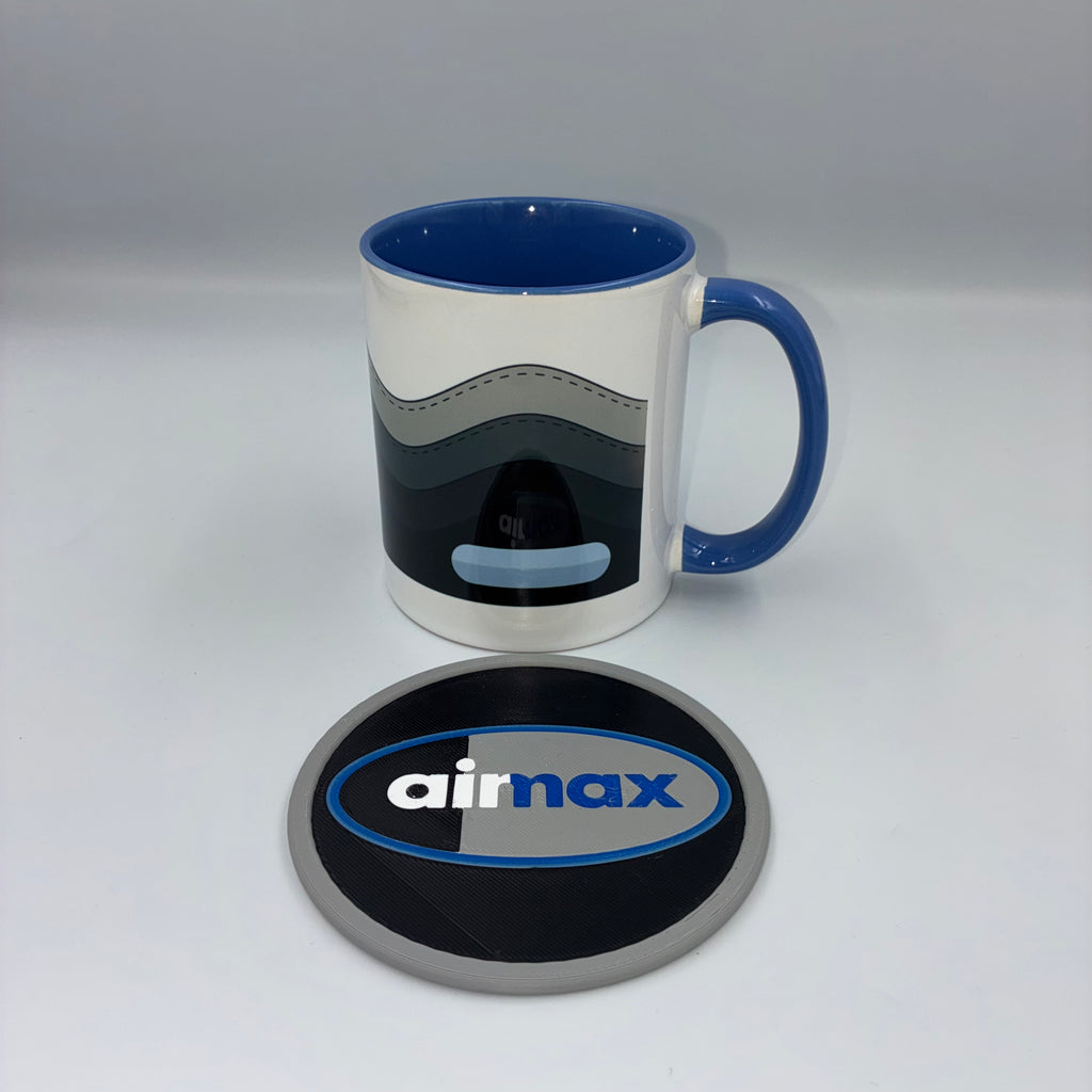 AIRMAX 95 INSPIRED MUG & COASTER - SPARK BLUE