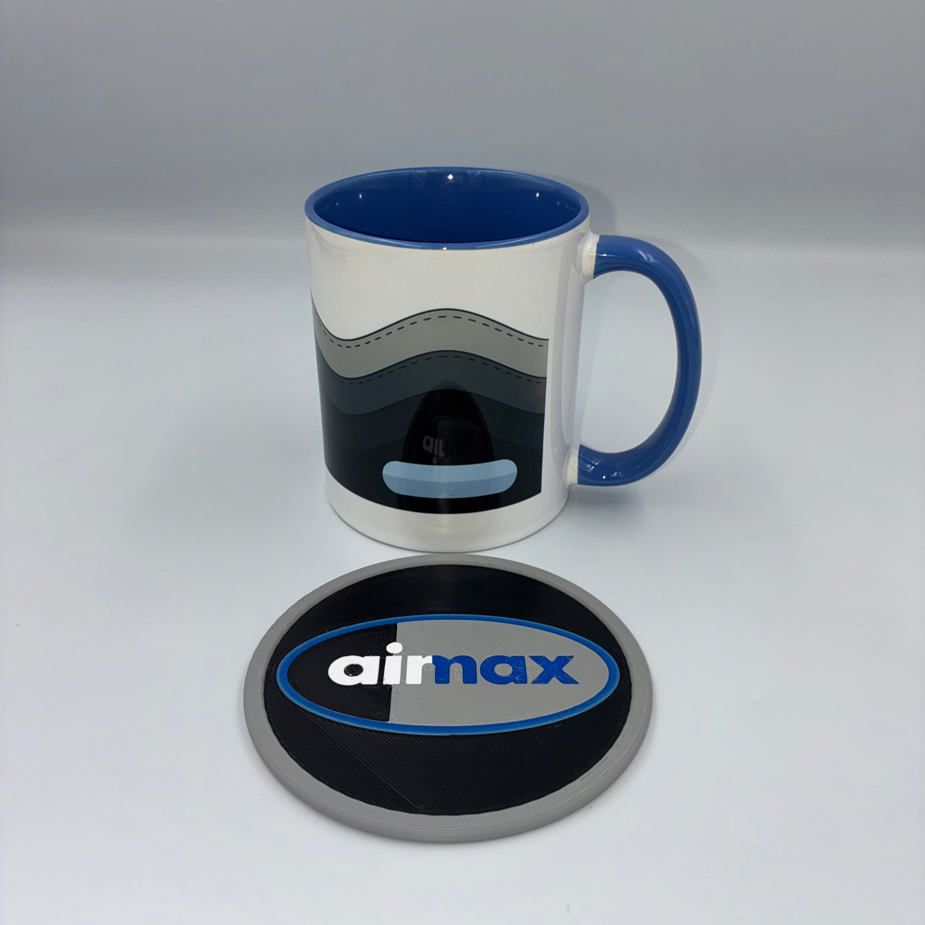 AIRMAX 95 INSPIRED MUG & COASTER - SPARK BLUE