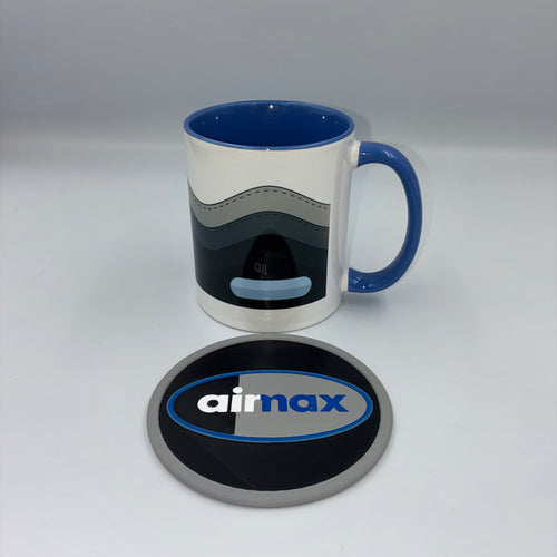 AIRMAX 95 INSPIRED MUG & COASTER - SPARK BLUE