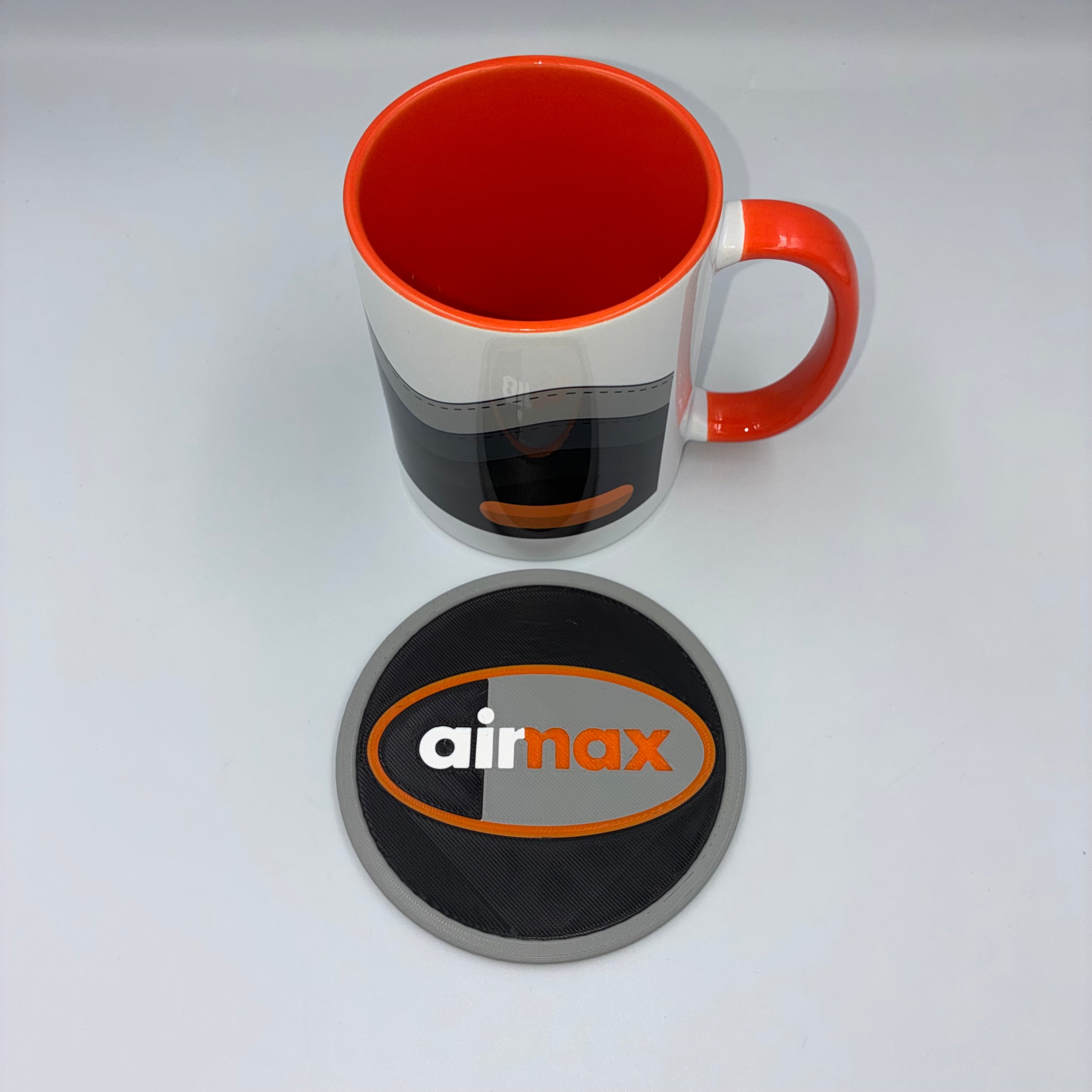 AIRMAX 95 INSPIRED MUG & COASTER - MANDARIN
