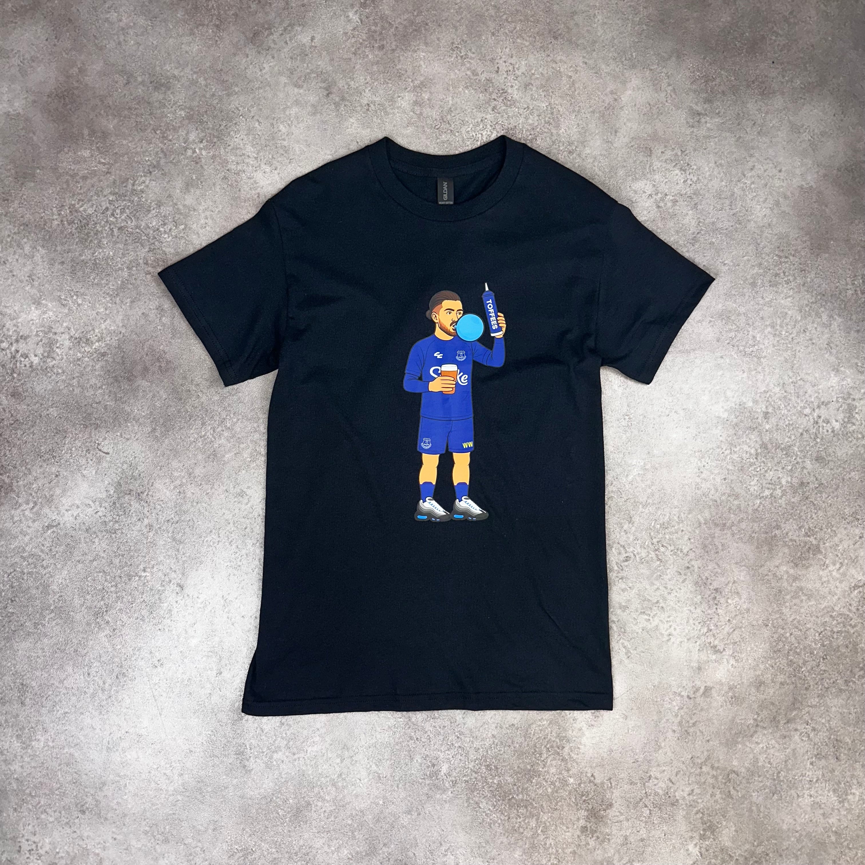 Drunk Grealish T-Shirt - Black back view