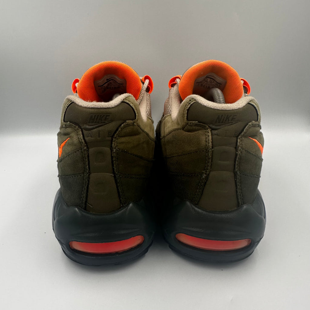 Nike Air Max 95 Total Orange / Neutral Olive UK 10.5