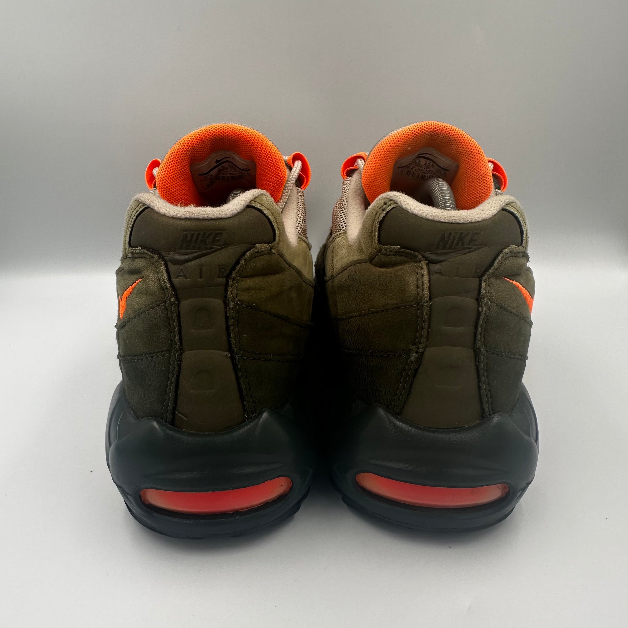 Nike Air Max 95 Total Orange / Neutral Olive UK 10.5