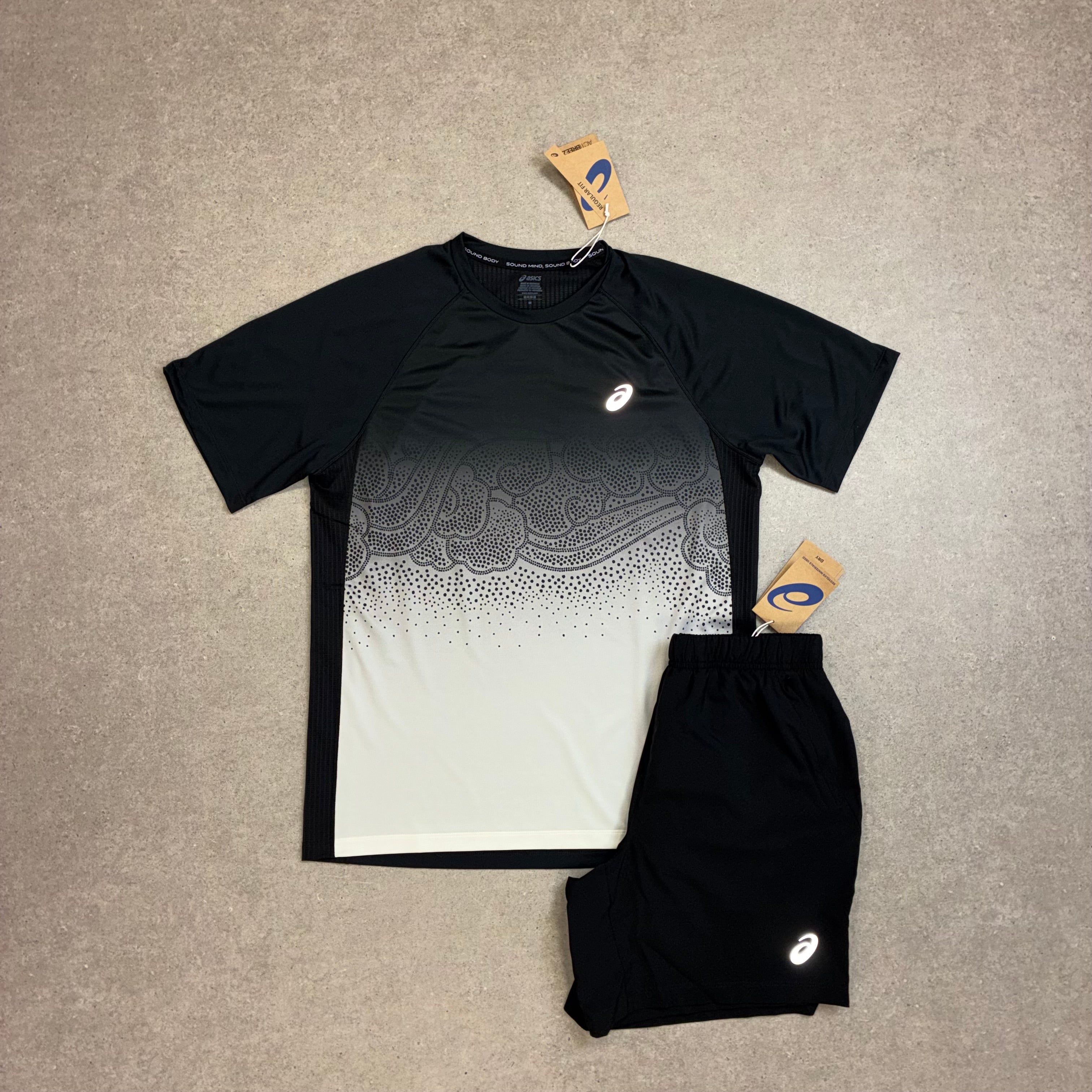 ASICS Road Fade SS Top Performance Black / Cream