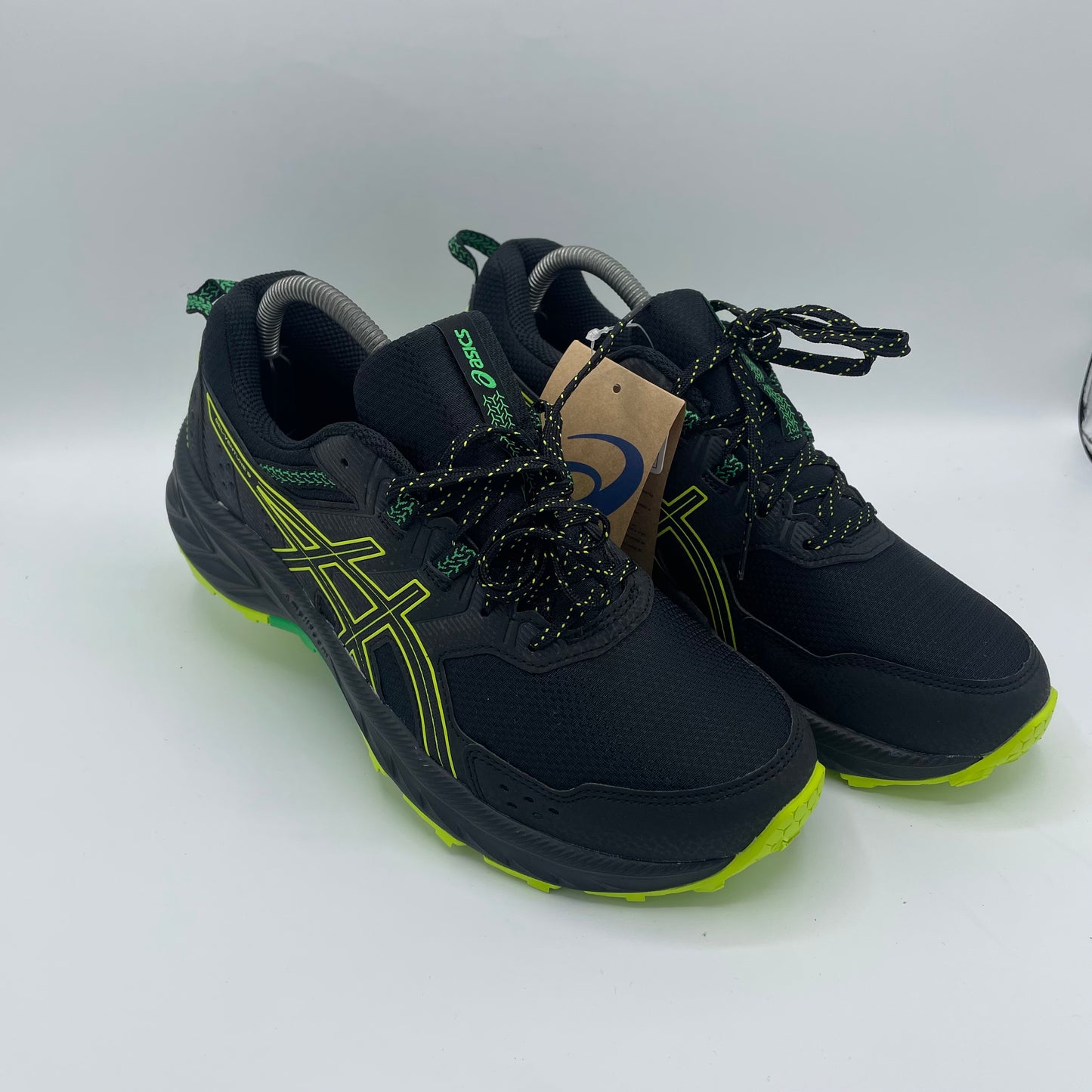 ASICS Gel-Venture 9 Black / Lime Zest UK 7.5