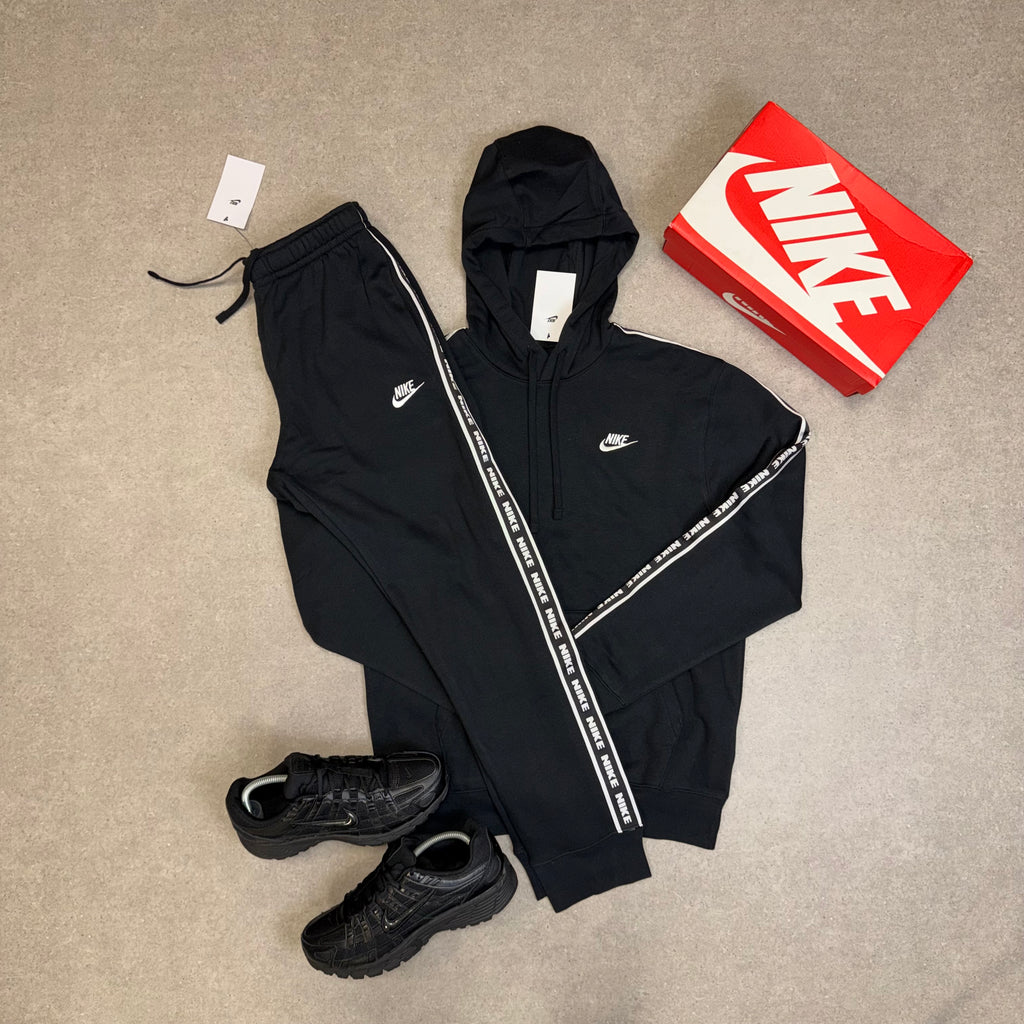 Nike Club Fleece Tracksuit Black